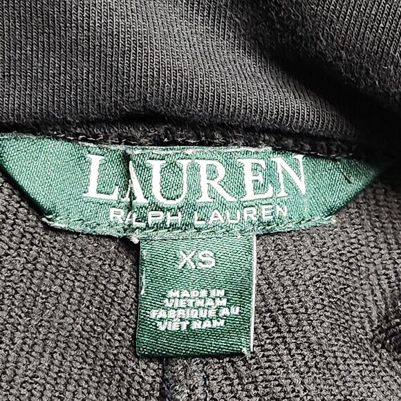Lauren Ralph Lauren Pants Womens XS Black Stretch Straight Leg Yoga Athletic RLL - Picture 10 of 15